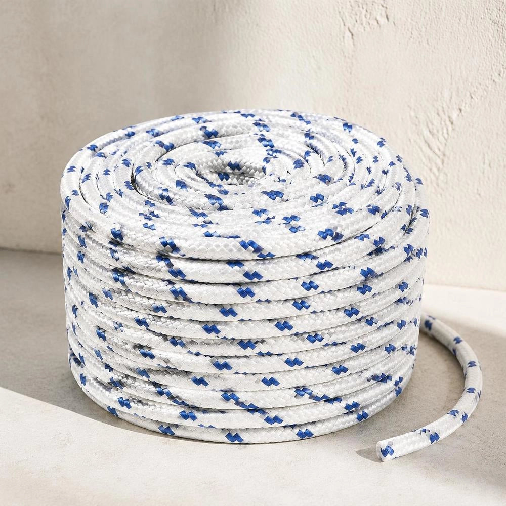 Boat Rope, White, 12 Mm, 100 M, Polypropylene