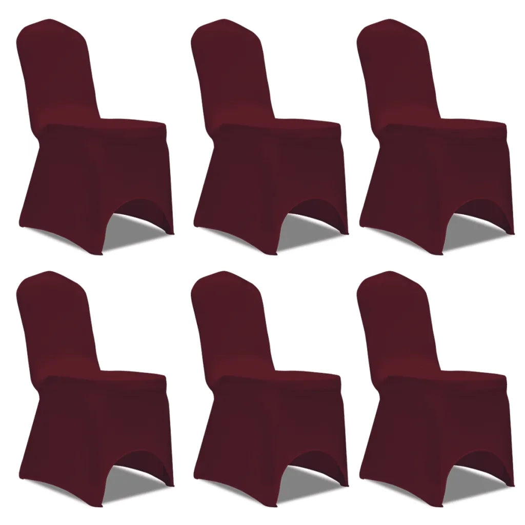 Coprisedia in Tessuto Elasticizzato Borgogna 12 pz CFW6900303