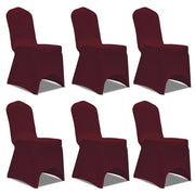 Coprisedia in Tessuto Elasticizzato Borgogna 12 pz CFW6900303