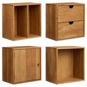 Mensola Townsville, Marrone, Legno, 30x18x30 cm