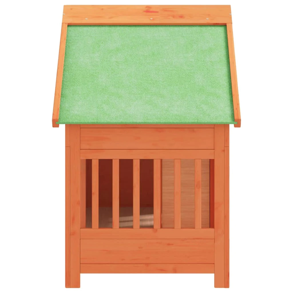 Cuccia gabbia per animali pac 96 x 60,5 x 87 cm legno massello di pino marrone 02_0041724