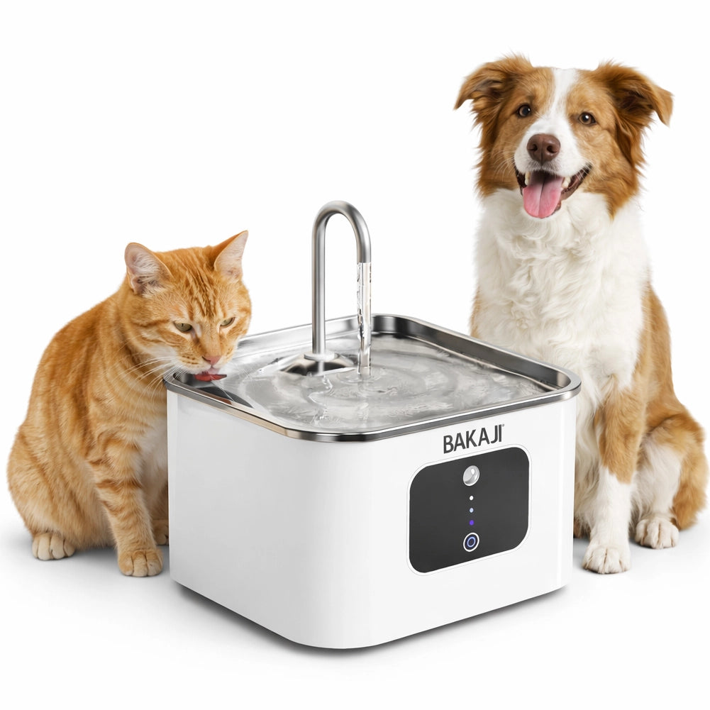 Dispenser Erogatore d'Acqua da 3.5 Litri Intelligente per Animali con Sensore