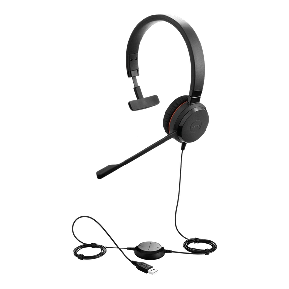 Jabra Evolve 30 II Auricolare Cablato A Padiglione Ufficio USB Type-C / USB Type-A Nero