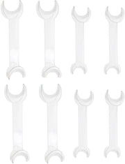 Set di 8 apripolvere a forma T con doppio becco - Intraorale supporto labbro-labiale - Materiale di alta qualità in plastica - Resistente alle alte temperature fino a 135°C