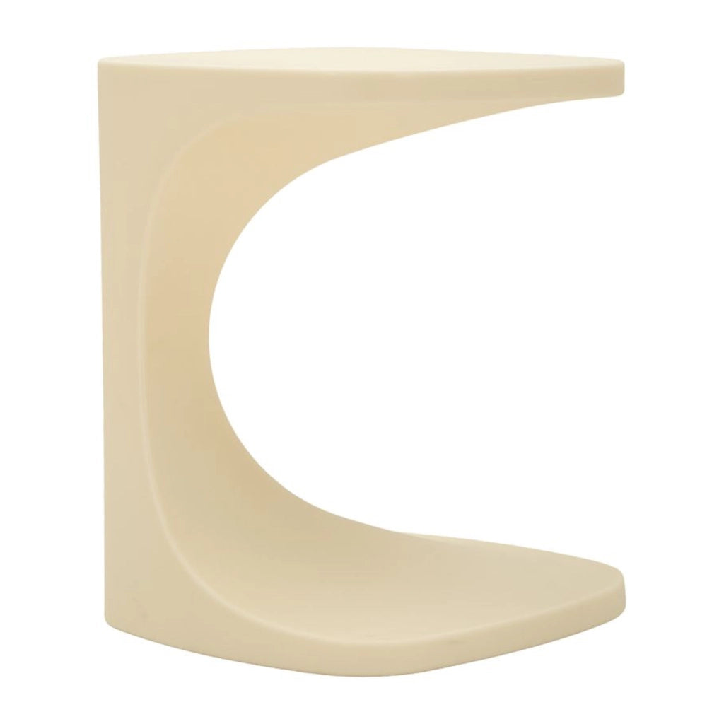 Tavolino VKH1091, Bianco, Plastica, 42x42x52 cm