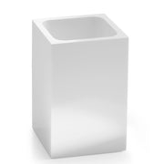 Set portaspazzolini / dosasapone d' appoggio Gedy linea Sofia bianco