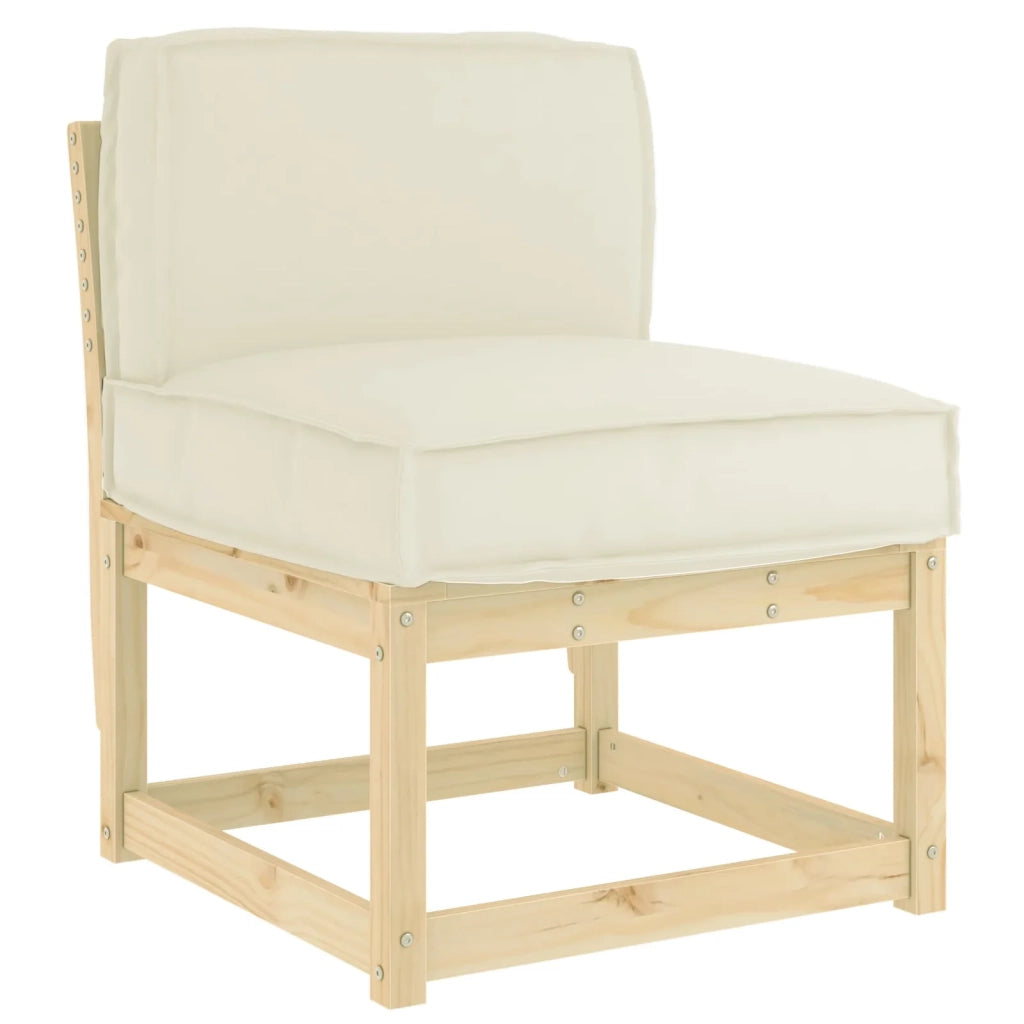 Cuscino Crema 60 x 40 x 12 cm Tessuto Oxford 42001480