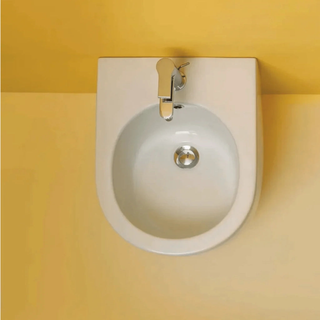 Bidet Da Terra Kerasan Bianco Lucido "Flo 48"