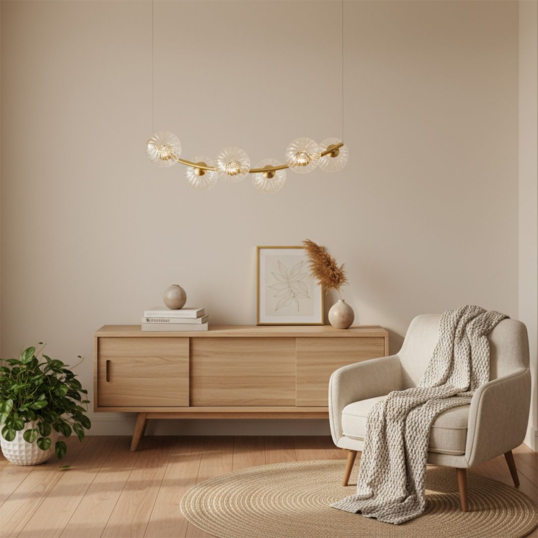 Lampada Da Soffitto G133-6cp Gold