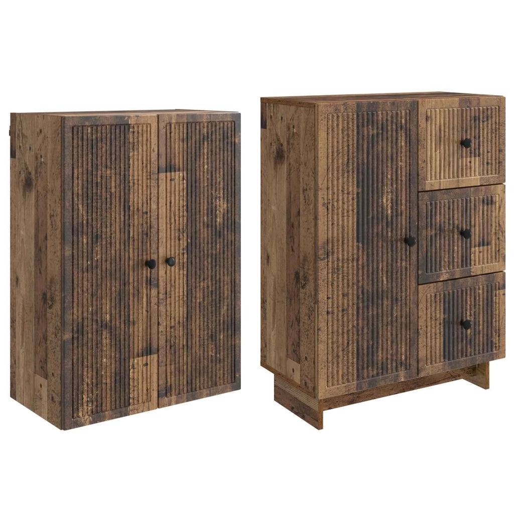 Set di armadi 2 pcs 66 x 34,5 x 90 cm Legno ingegnerizzato 3416401