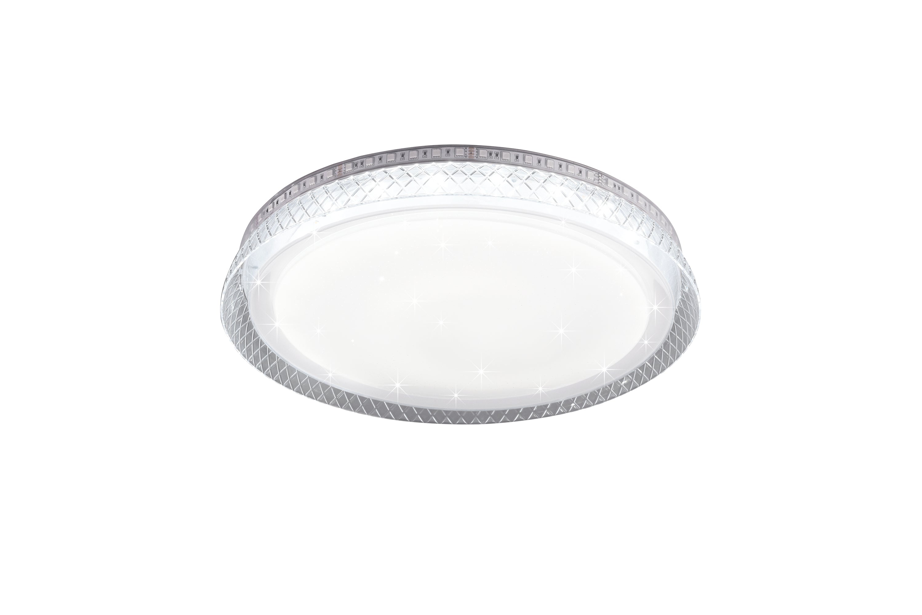 Plafoniera da Interno a LED in Plastica Bianco