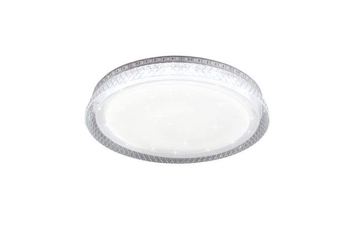 Plafoniera da Interno a LED in Plastica Bianco
