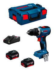 Trapano a Percussione BOSCH GSR 18V-65 (2 x 5,0 Ah + GAL 18V-40 + L-Boxx 136)
