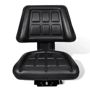 Sedile per Trattore con Schienale Nero CFW9932873