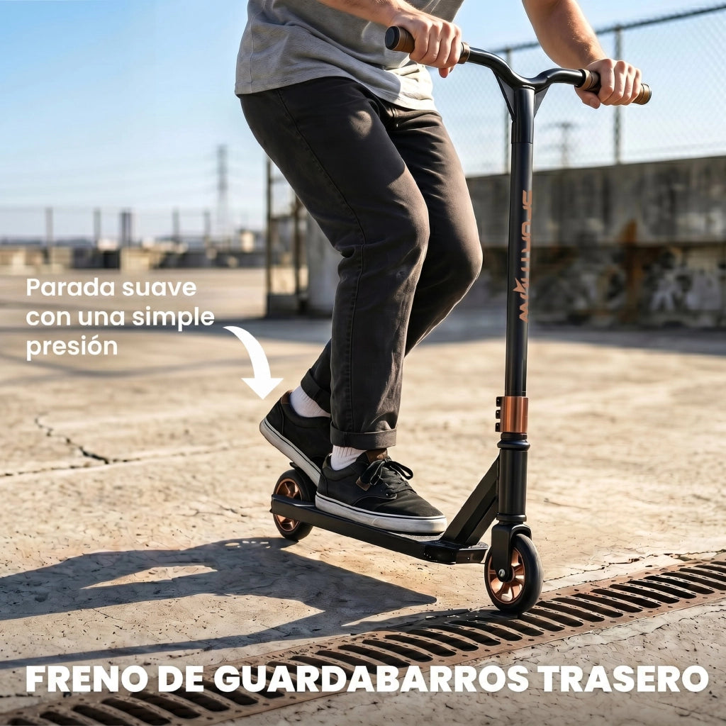 Patinete Freestyle ¨C zephmum ¨C 120 mm Ruote 360¡ã Giro Dorato
