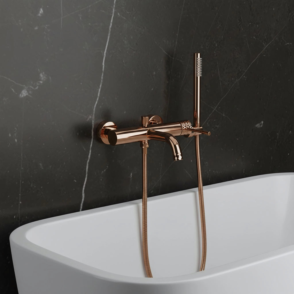 Rubinetto Da Vasca Rea Lungo Diamond Copper