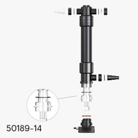 Tubo di vetro al quarzo di ricambio per chiarificatore per laghetto CUV-655 UVC