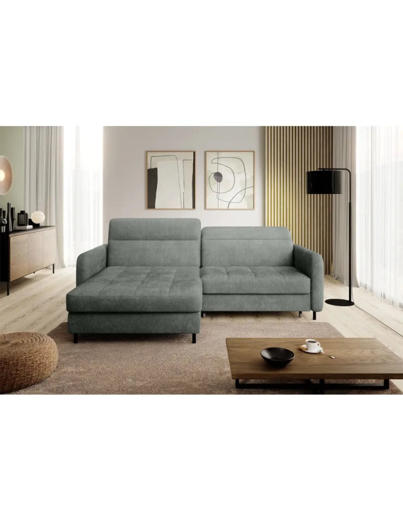 Divano ad angolo collezione GOUMSI colore Verde chiaro