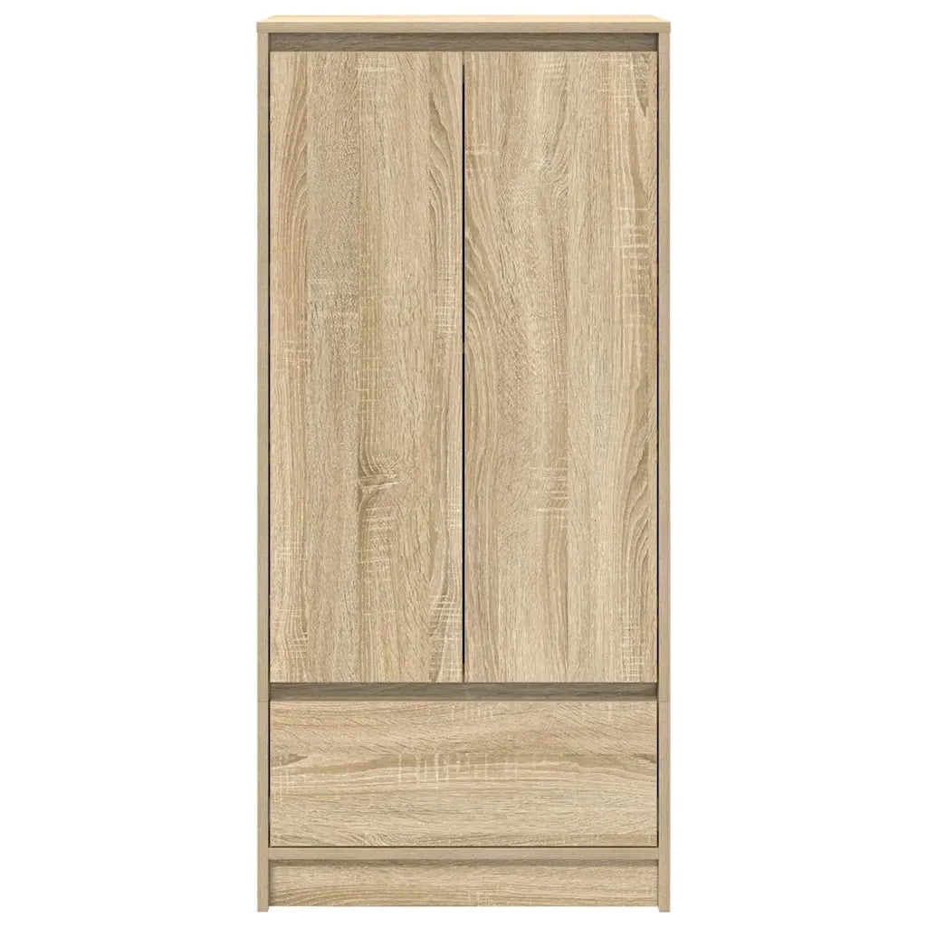 vidaXL Armadio con Cassetto Rovere Sonoma 55,5x34x119,5 cm Truciolato