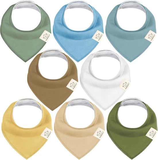 Set di 8 assorbenti per bambini unisex, assorbenti per bambini superassorbenti, assorbenti per bambini in cotone biologico, assorbenti per bambini, assorbenti per bambini.