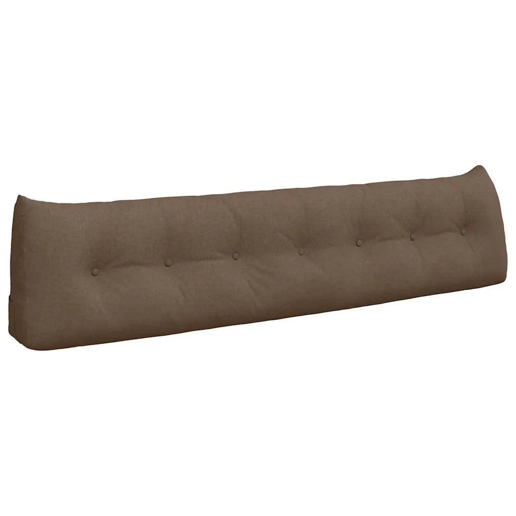 Cuscino per Schiena Marrone 200 x 24 x 50 cm Tessuto 42014590