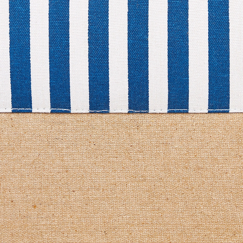 Set di 2 ceste portaoggetti in cotone beige con maniglie Soggiorno tradizionale Camera da letto
