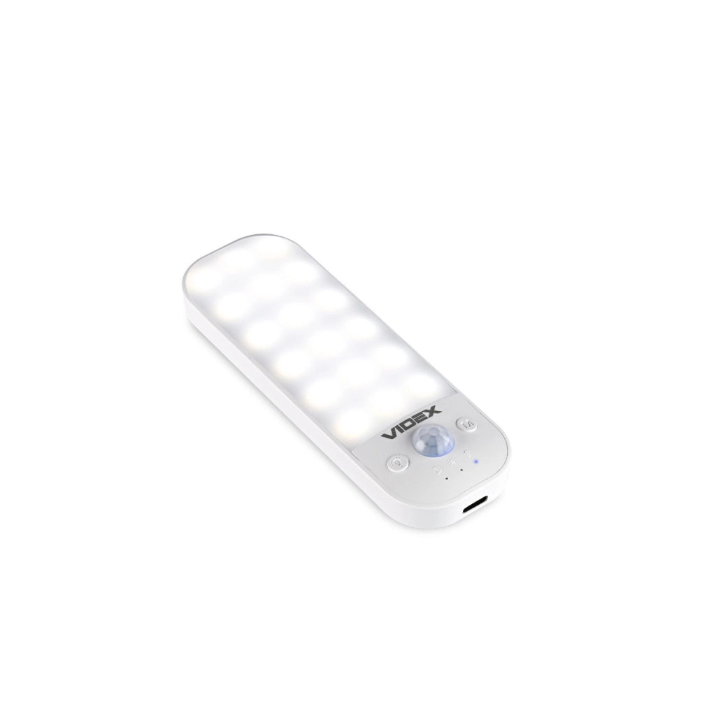 Lampada scala LED ricaricabile USB-C sensore PIR Videx