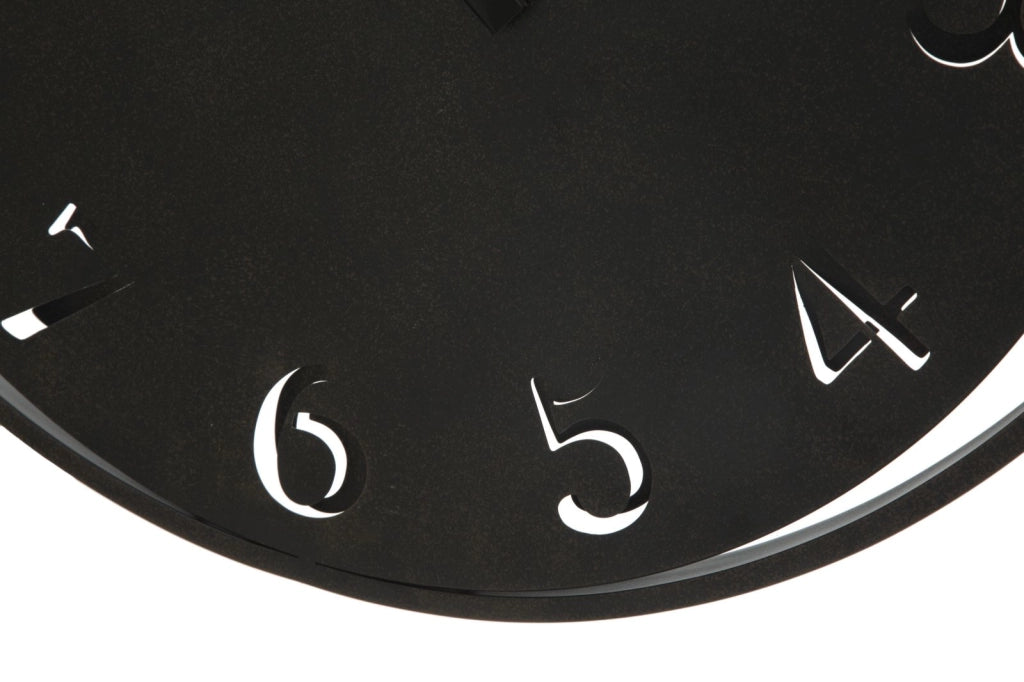 Orologio da muro Circle industrial dark 60x4,5cm