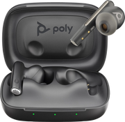 HP Poly Auricolari nerofumo Poly Voyager Free 60 UC + Adattatore BT700 USB-A + Custodia di ricarica di base