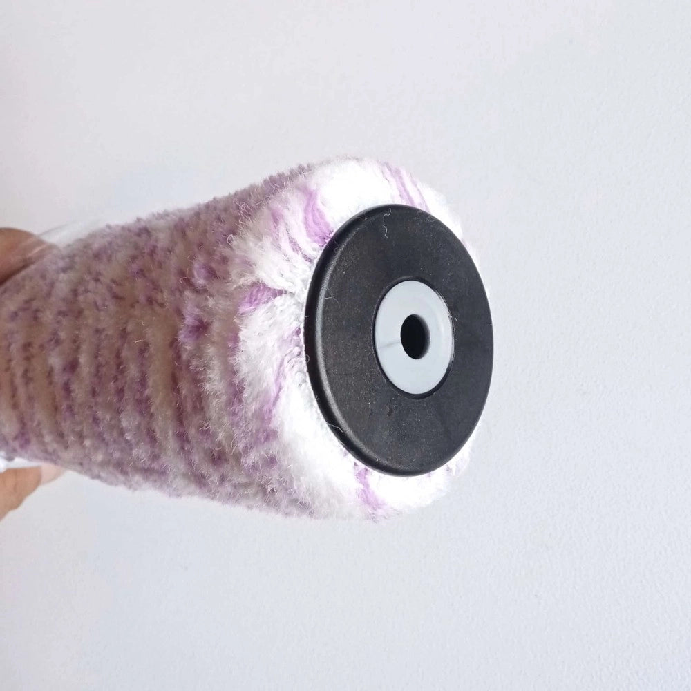 Fiorellini rullo nylon da 23cm senza manico per l' applicazione di idropitture lavabili e smalti
