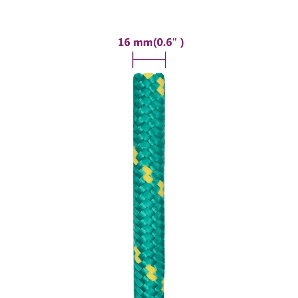 Corda per barca Verde 16 mm 50 m in Polipropilene 152732