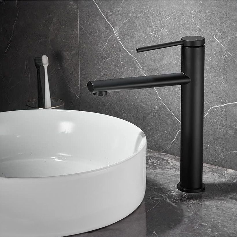 Rubinetto Da Lavabo Rea Oval Black High