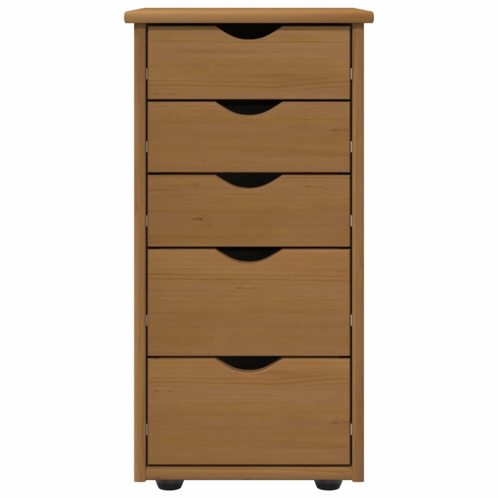Armadietto Marrone miele 34 x 39 x 61,5 cm 42028348