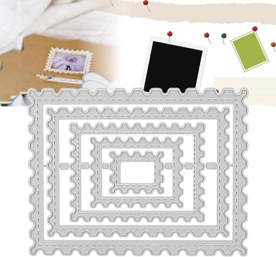 Framo per Stampa in Acciaio Inossidabile per Album di Scrapbooking DIY Decorazione