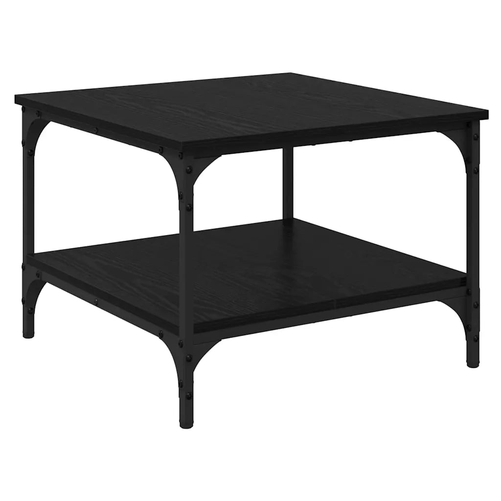 Tavolino da salotto Rovere Nero 55 x 55 x 40 cm 881901