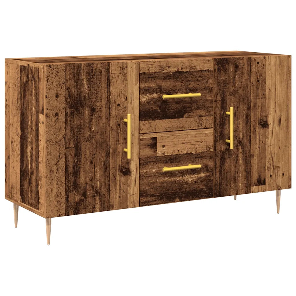 Credenza Legno Antico 100x36x60 cm in Legno Multistrato