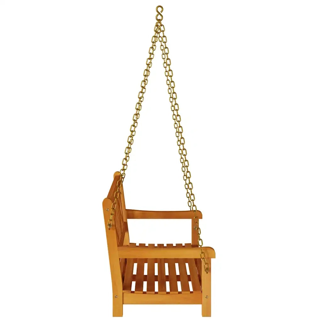 Panchina Altalena da Giardino Naturale 110 x 56 x 58,5 cm 4105528