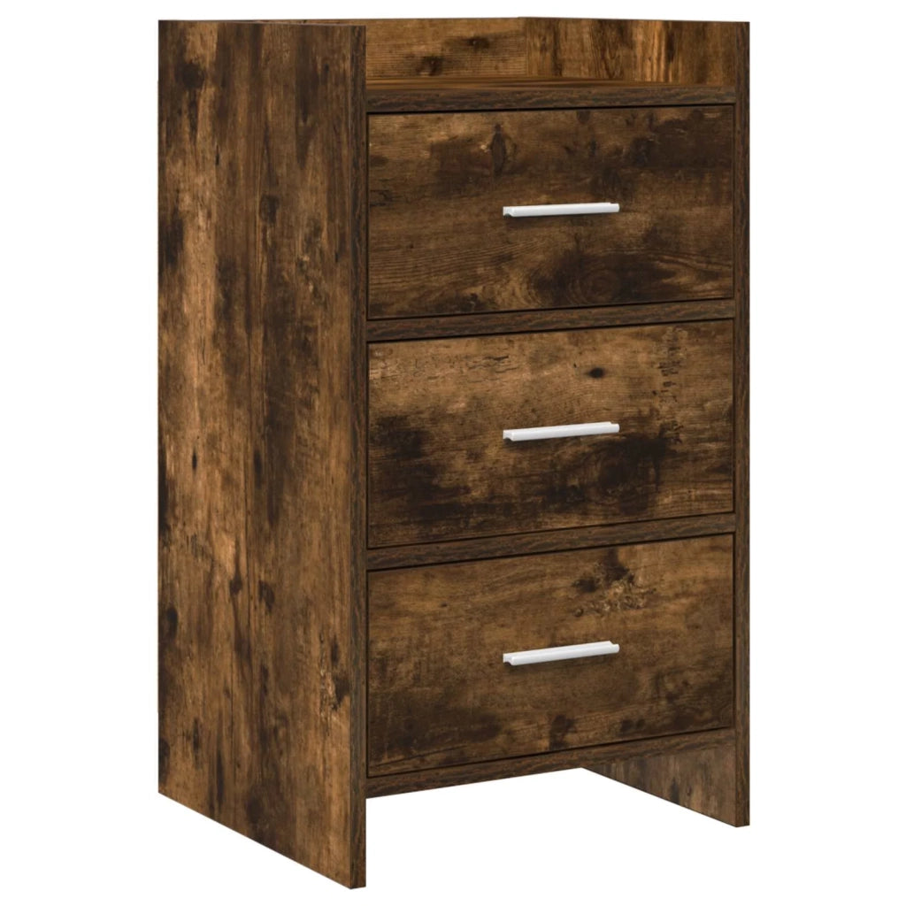 Comodini Rovere Fumo 40 x 36 x 70 cm Legno ingegnerizzato 8011031