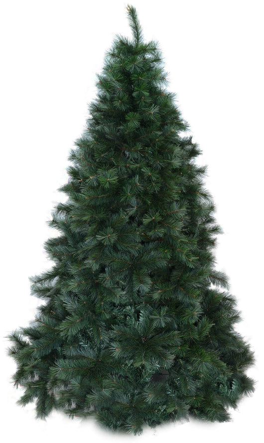 Albero di Natale Artificiale 180 cm 54 Rami Quercia del Gargano Verde
