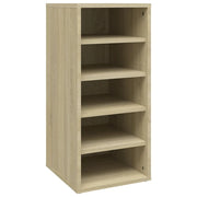 Scarpiera mobiletto portascarpe mobile per ingresso/corridoio/soggiorno legno Sonoma 31,5 x 35 x 70 cm marrone legno ingegnerizzato 02_0021692