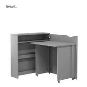 SCRIVANIA WORK CONCEPT SLIM CW 02P GRIGIO DESTRO
