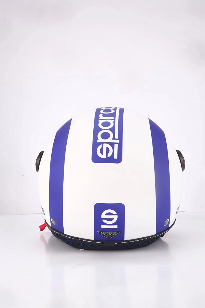 CASCO SPARCO SP501 DEMI-JET BIANCO E BLU OPACO MISURA XL