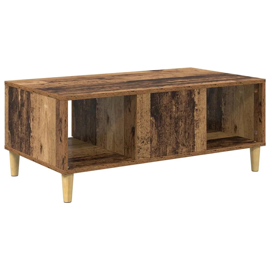 Tavolino da salotto | Tavolino da caff¨¨ | Tavolino da Soggiorno Legno vecchio 90 x 50 x 26.5 cm