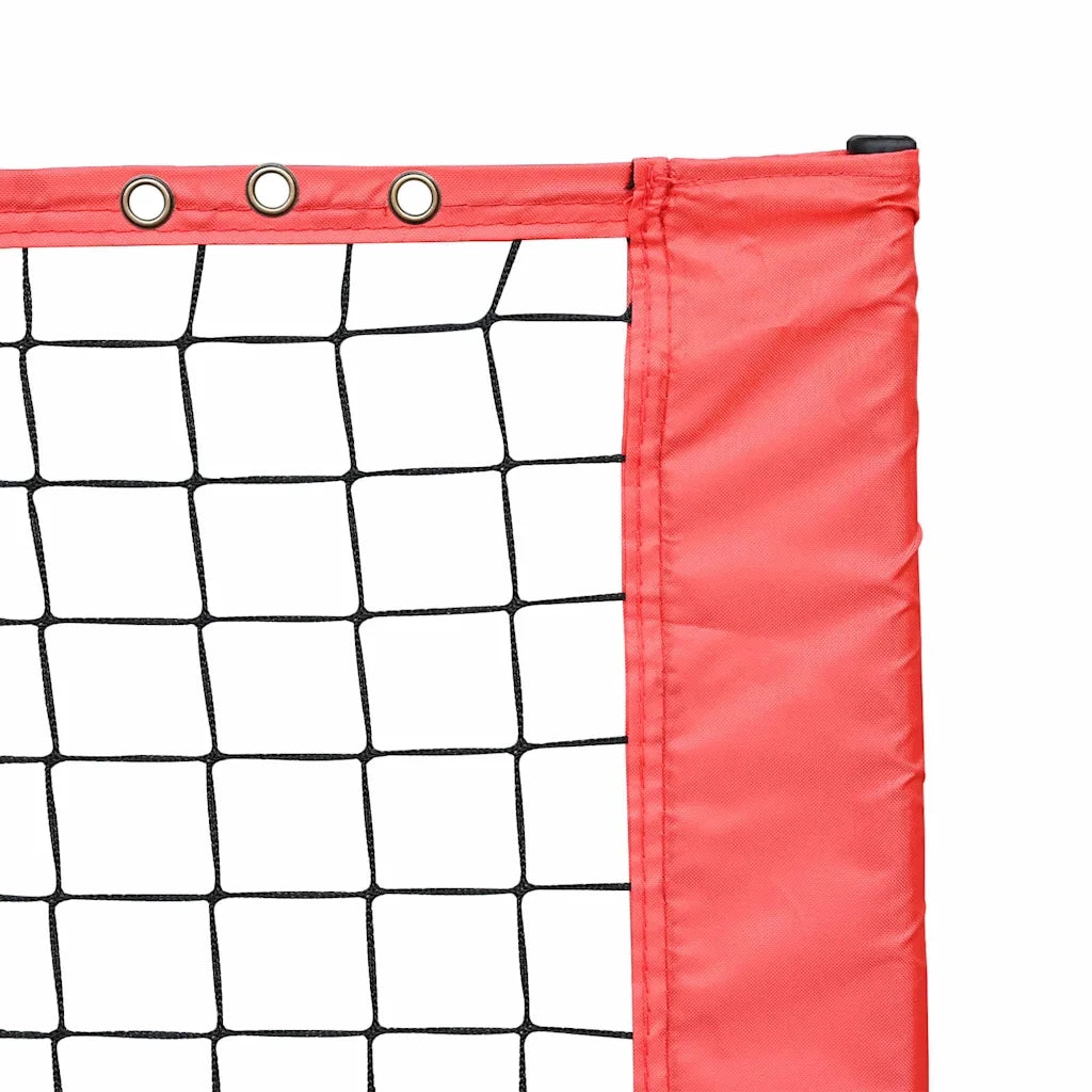 Rete da tennis Nero e Rosso 301 x 90,5 x 87 cm Poliestere CFW8329519