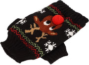 Pantaloni da Neve per Cani - Felpa Acquaparante per Cani - Sweater da Vacanza per Cani - Fibra Acrilica - Per Cani Piccoli/Mediali - Caldo e Comodo - Sweater da Neve per Cani