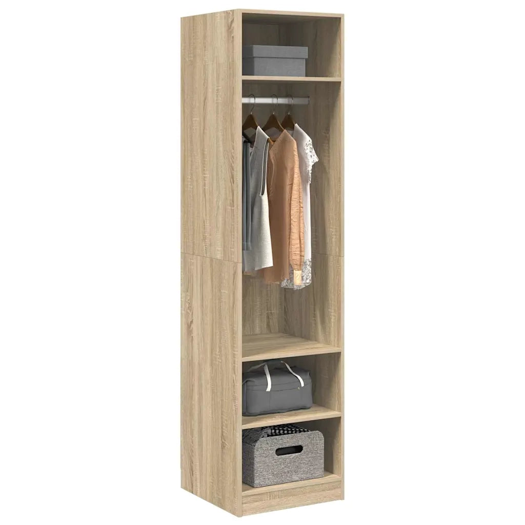 Armadio Rovere Sonoma 50x50x200 cm in Legno Multistratocod mxl 127013