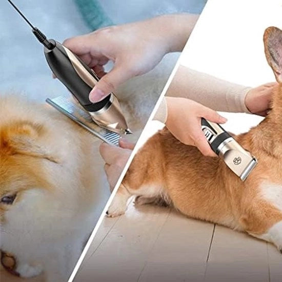 Trimmer per animali - Trimmer per coda, tondeuse silenziosa per animali, spazzola per zampe, occhi e orecchie per cani, gatti