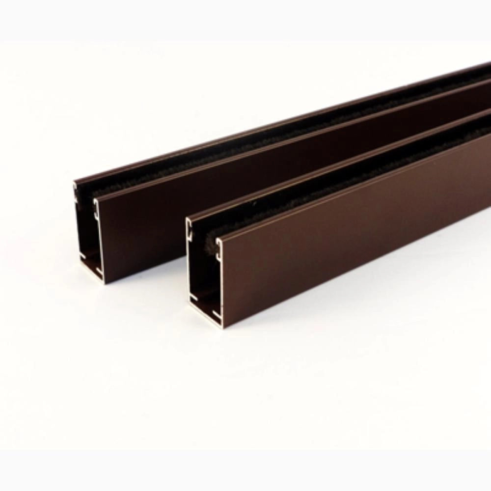 Zanzariera a Rullo Verticale in Fibra di Vetro Riducibile 160x170H cm Telaio Alluminio MARRONE