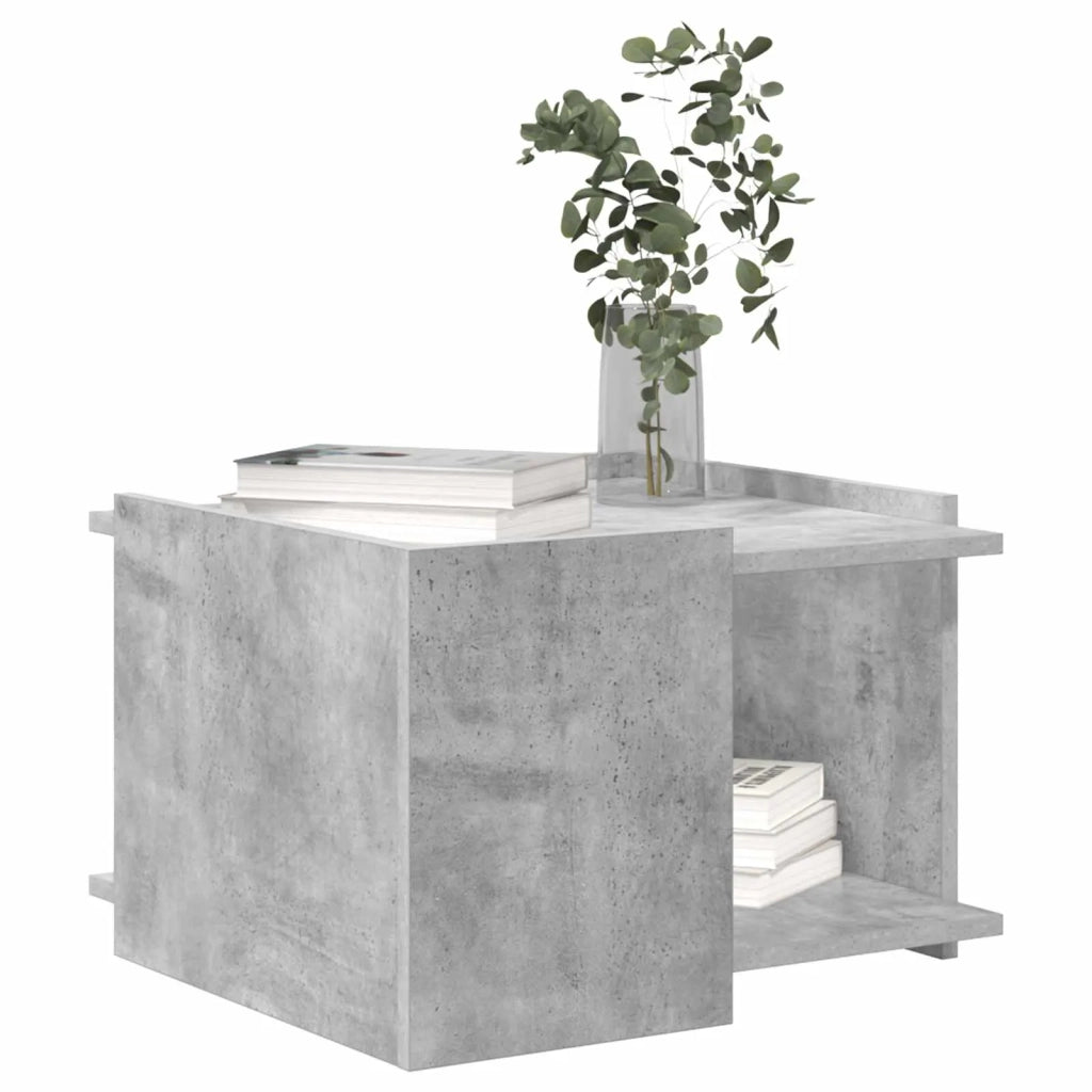 Tavolino da salotto Grigio Cemento 50,5 x 50 x 33 cm 8001005