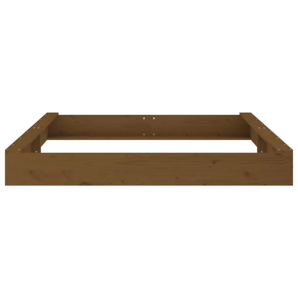 Sabbiera con Sedute Ambra Quadrata in Legno Massello di Pino 825040